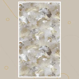 Porcelain Tile 600x1200 DECOR GINKGO FLOWER SURFACE