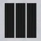 75x300 FRENDI_BLACK Porcelain Tile
