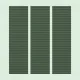 Porcelain Tile 75x300 RIBBED DARK GREEN