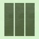75x300 RIBBED_PICKLE_GREEN Porcelain Tile