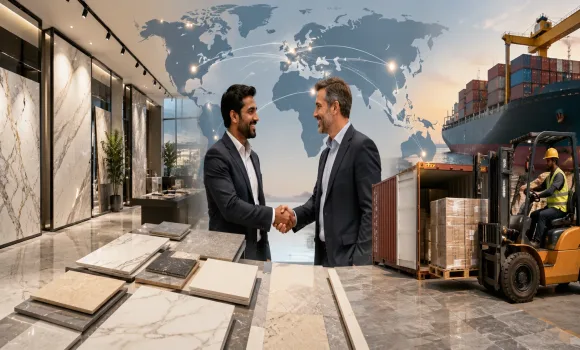 Why Global Distributors Choose Indian Tile Manufacturers