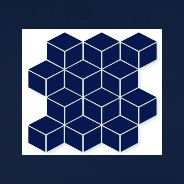 300x300 3D_RHOMBUS_G3D04 Porcelain Tile