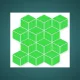 300x300 3D_RHOMBUS_G3D21 Porcelain Tile