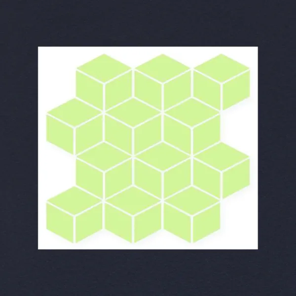 300x300 3D_RHOMBUS_G3D28 Porcelain Tile