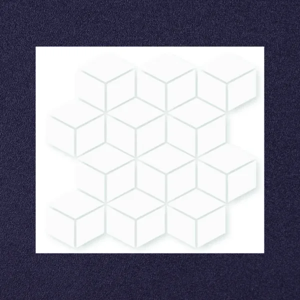 300x300 3D_RHOMBUS_G3D51 Porcelain Tile