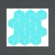 300x300 3D_RHOMBUS_M3D10 Porcelain Tile