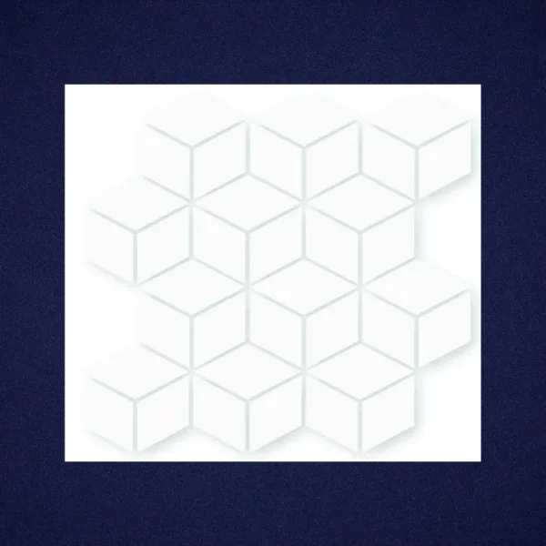 Porcelain Tile 300x300 3D_RHOMBUS_M3D51