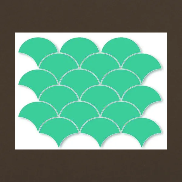 300x300 Fish_Scale_M3415 Porcelain Tile