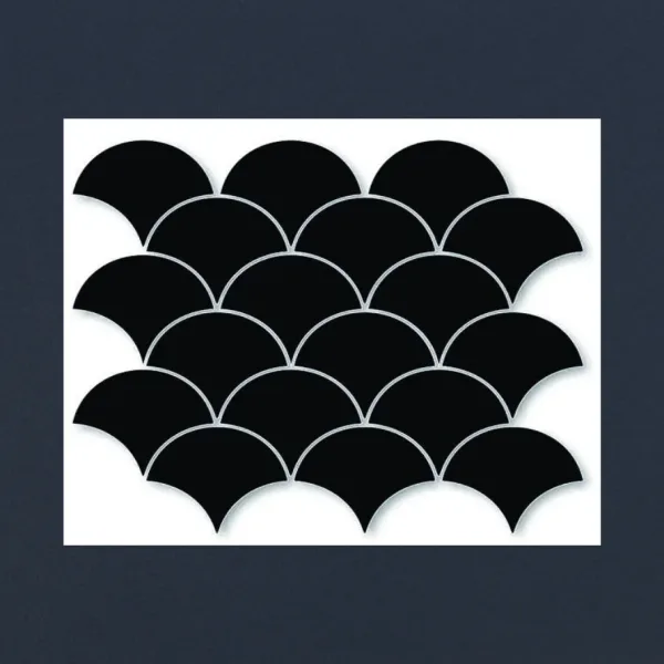 300x300 Fish_Scale_M3449 Porcelain Tile