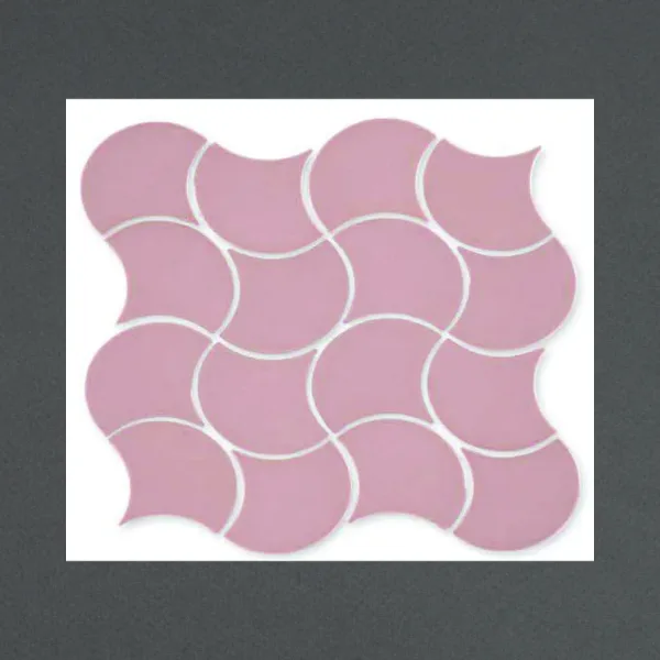 Porcelain Tile 300x300 Fish_Scale_M3468(WAVES)