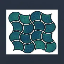 Porcelain Tile 300x300 Fish_Scale_VR3401(WAVES)