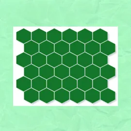 300x300 Hexagon_G1720 Porcelain Tile