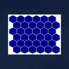 300x300 Hexagon_M1701 Porcelain Tile
