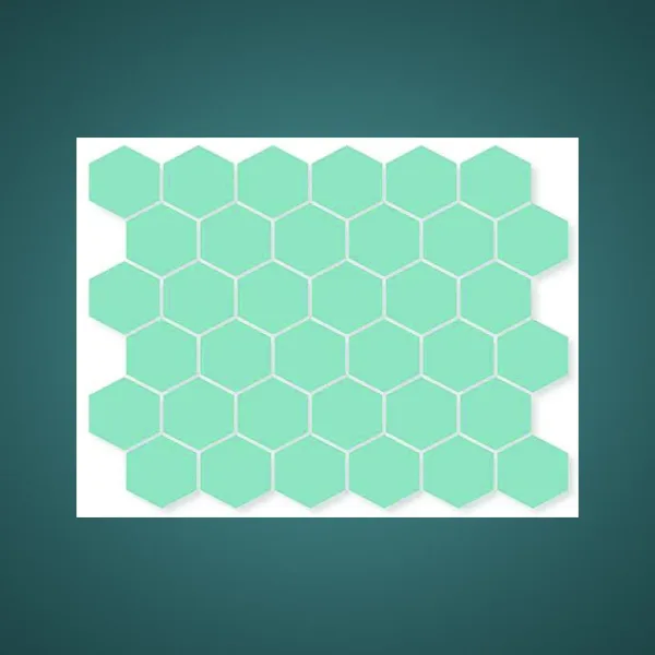 Porcelain Tile 300x300 Hexagon_M1716