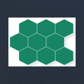 300x300 Hexagon_M1913 Porcelain Tile