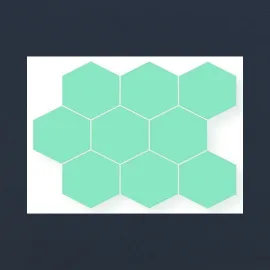 300x300 Hexagon_M1916 Porcelain Tile