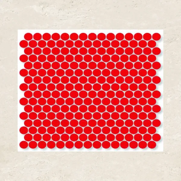 Porcelain Tile 300x300 Penny_Rounds_G1477