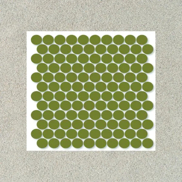 Porcelain Tile 300x300 Penny_Rounds_G1530
