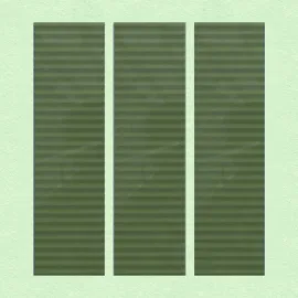 75x300 RIBBED_PICKLE_GREEN Porcelain Tile