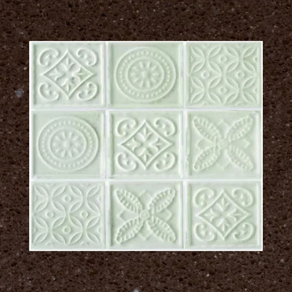 300x300 Square_Mix_Decor_Series_White Porcelain Tile
