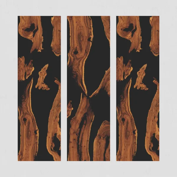 800x3200 800x3000 800x2400 WOODY_BLACK Porcelain Tile