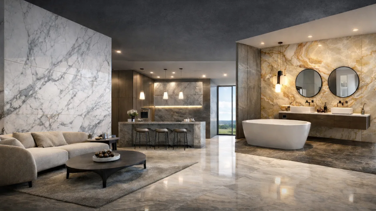 Porcelain Tiles in Modern Construction | Key Benefits