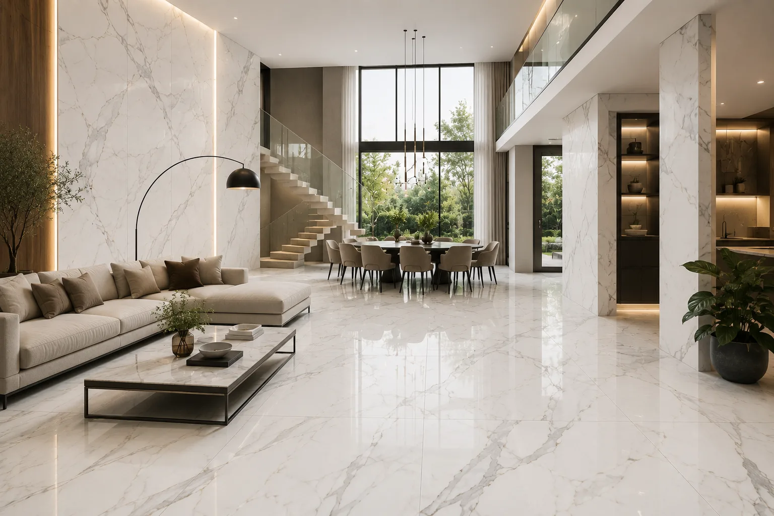Why Marble-Look Porcelain Tiles Are Transforming Design