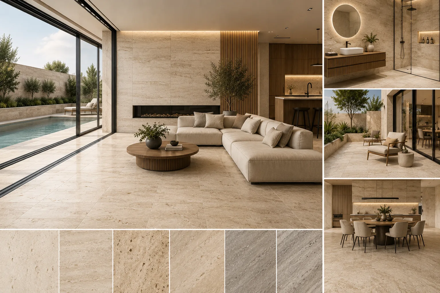Everything You Need to Know About Travertine Tiles & Flooring