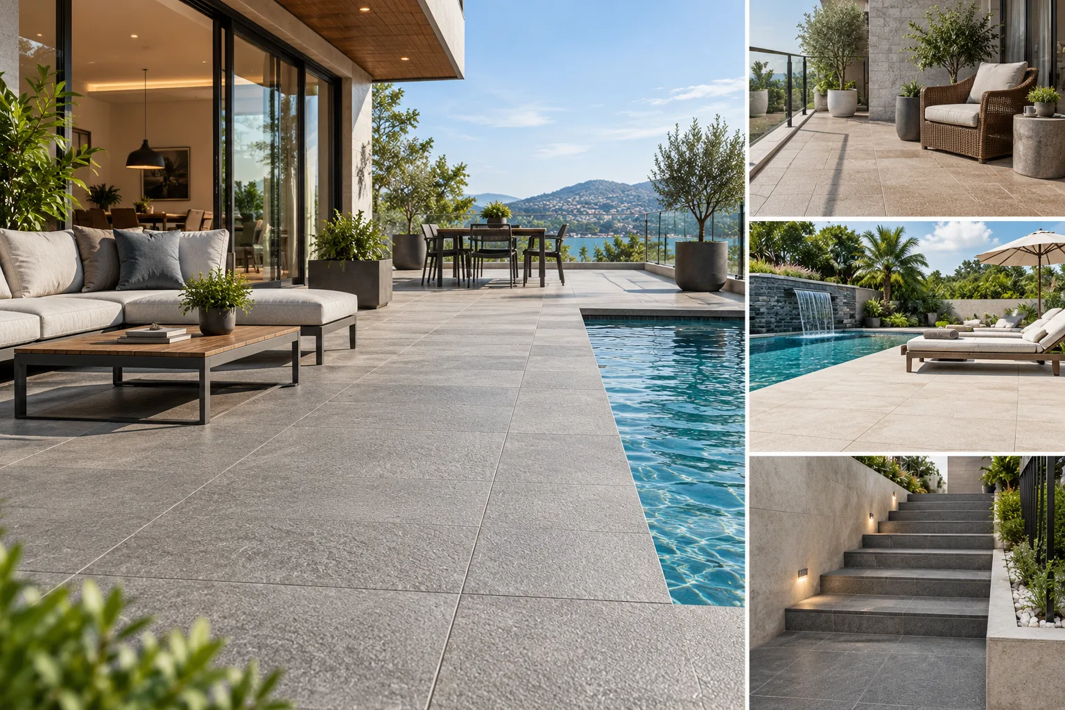Best Anti-Slip Outdoor Tiles for Patios, Balconies & Pool Areas