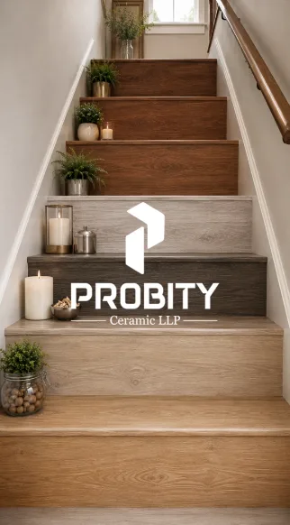 Bring the warmth of wood into modern spaces with the practicality of porcelain