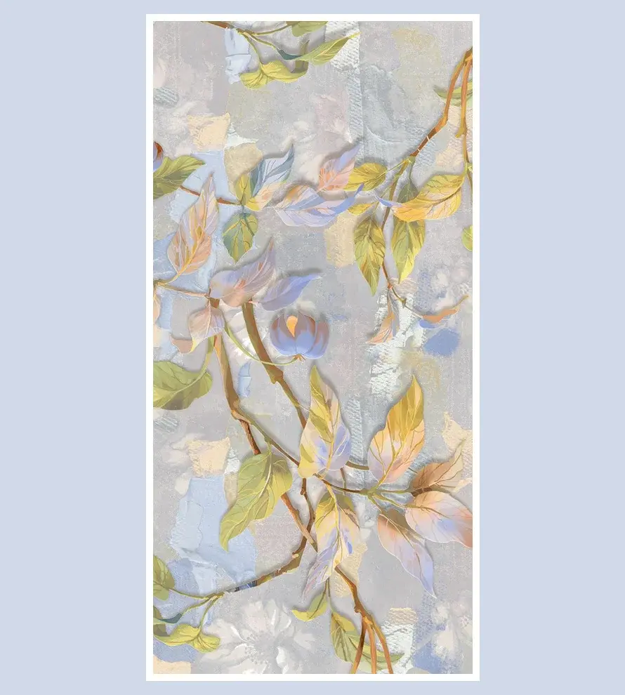 Porcelain Tile 600x1200 DECOR GEMINI FLOWER SURFACE