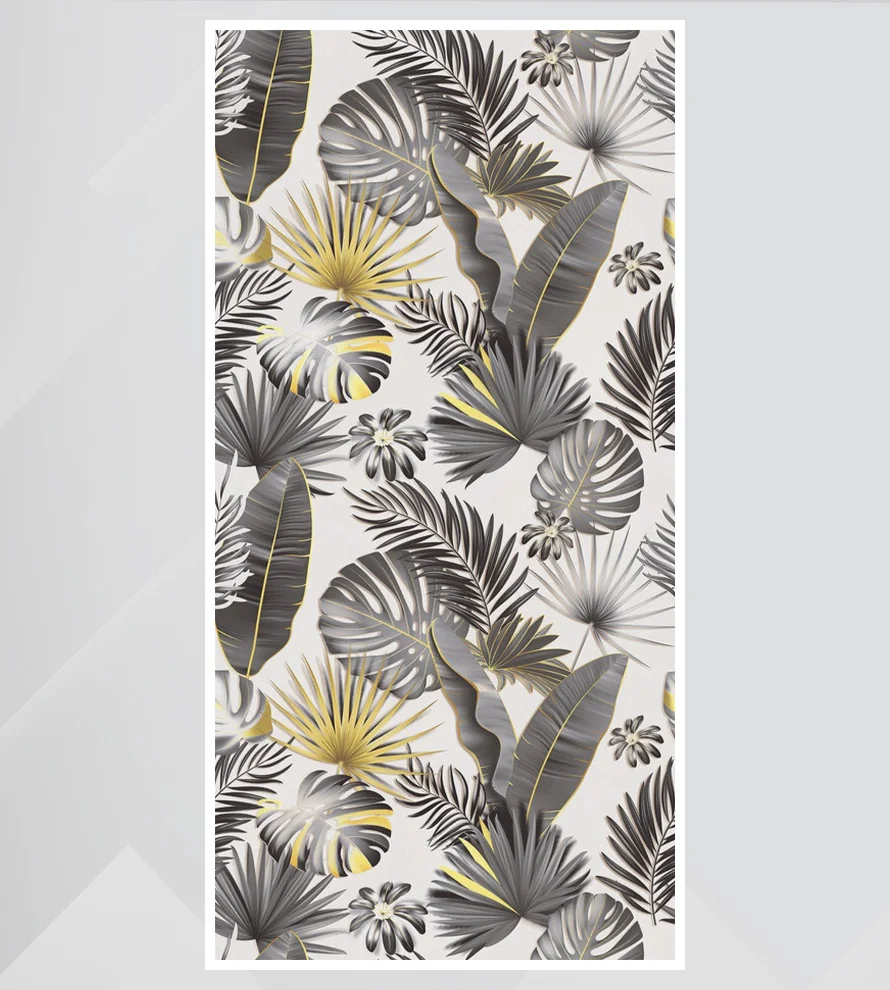 Porcelain Tile 600x1200 DECOR RUBY GOLD FLOWER SURFACE