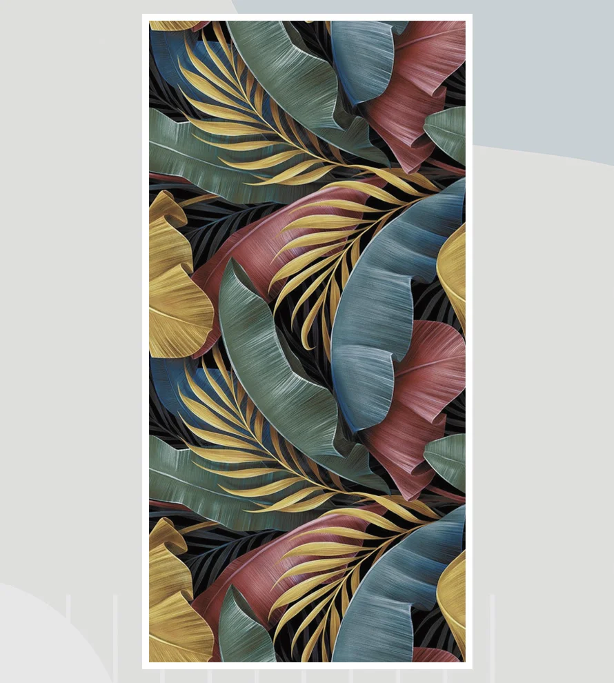 Porcelain Tile 600x1200 DECOR TROPICAL FLOWER SURFACE