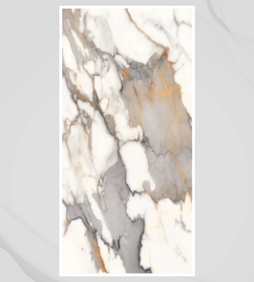 Porcelain Tile 600x1200 CALACATTA IMPERIALE GOLD