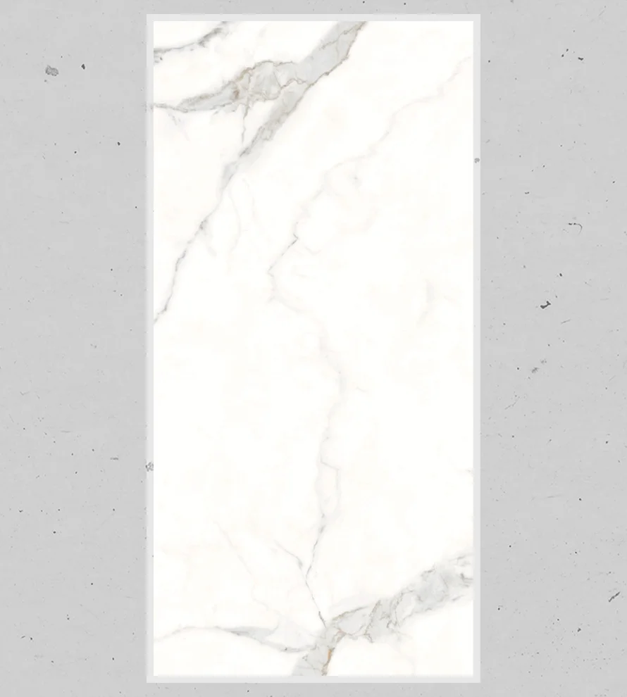 Porcelain Tile 600x1200 CALACATTA SOFT GREY