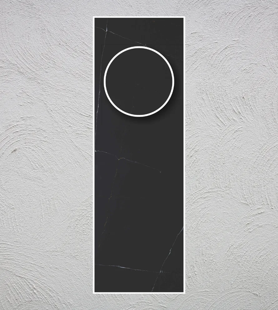 Porcelain Tile 800x3100 SATVARIO_Armani_Black_Satvario