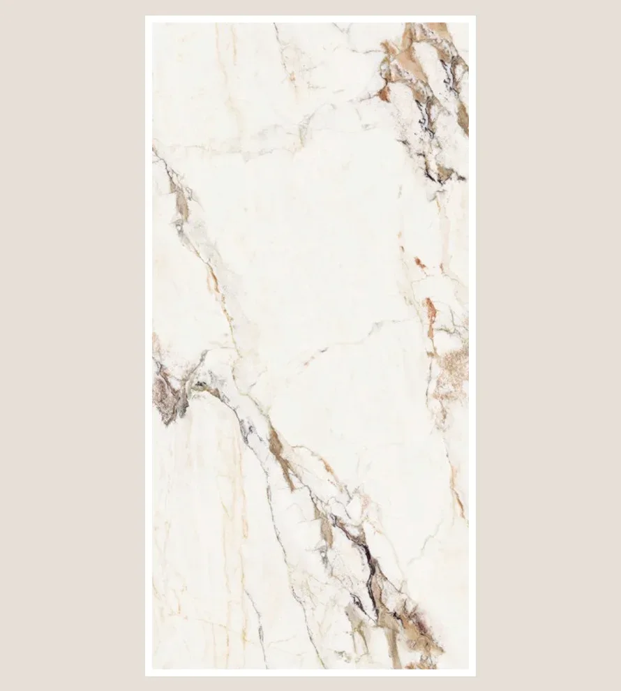 Porcelain Tile 600x1200 Calacatta Oro Bold