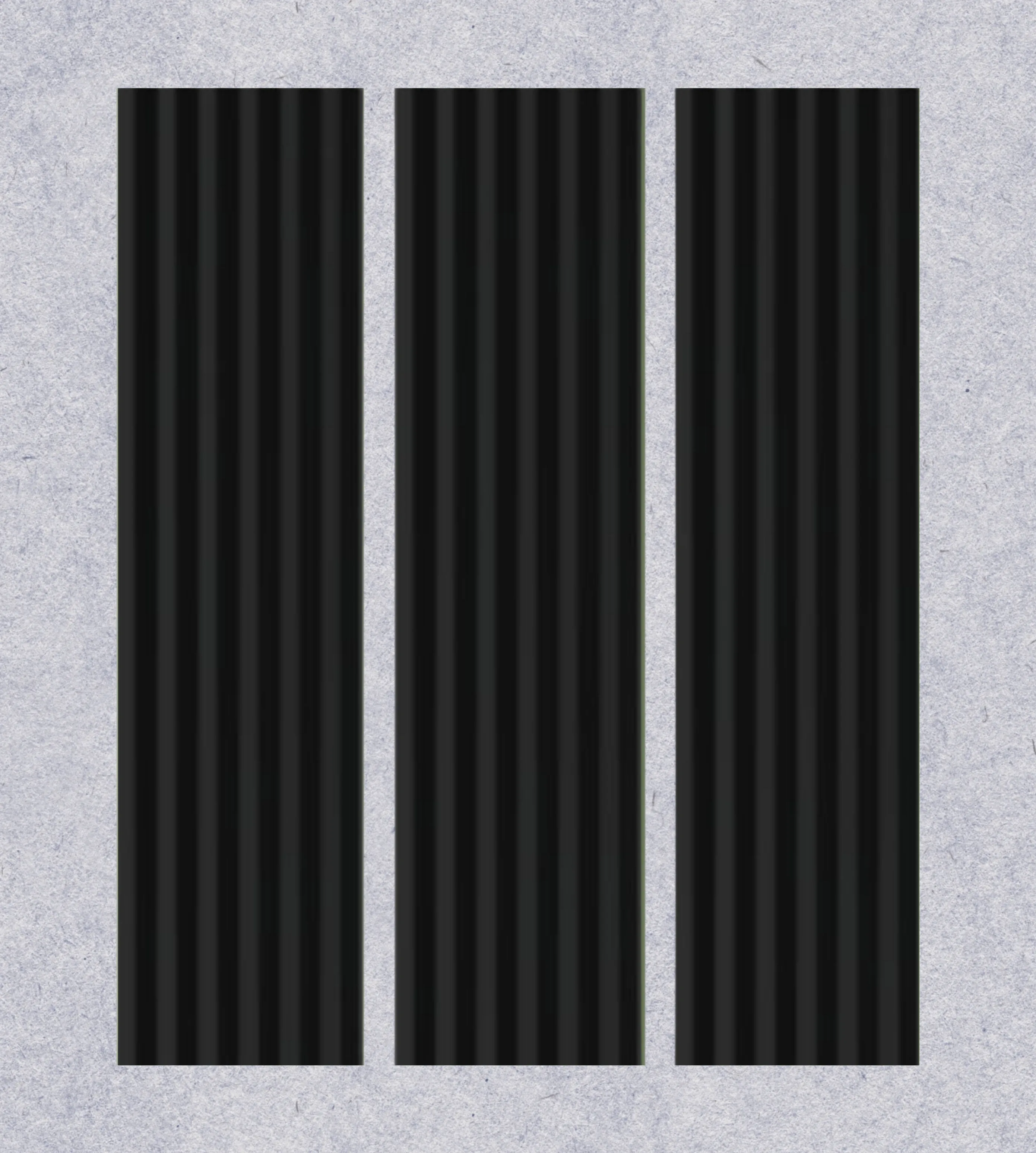 Porcelain Tile 75x300 FRENDI BLACK