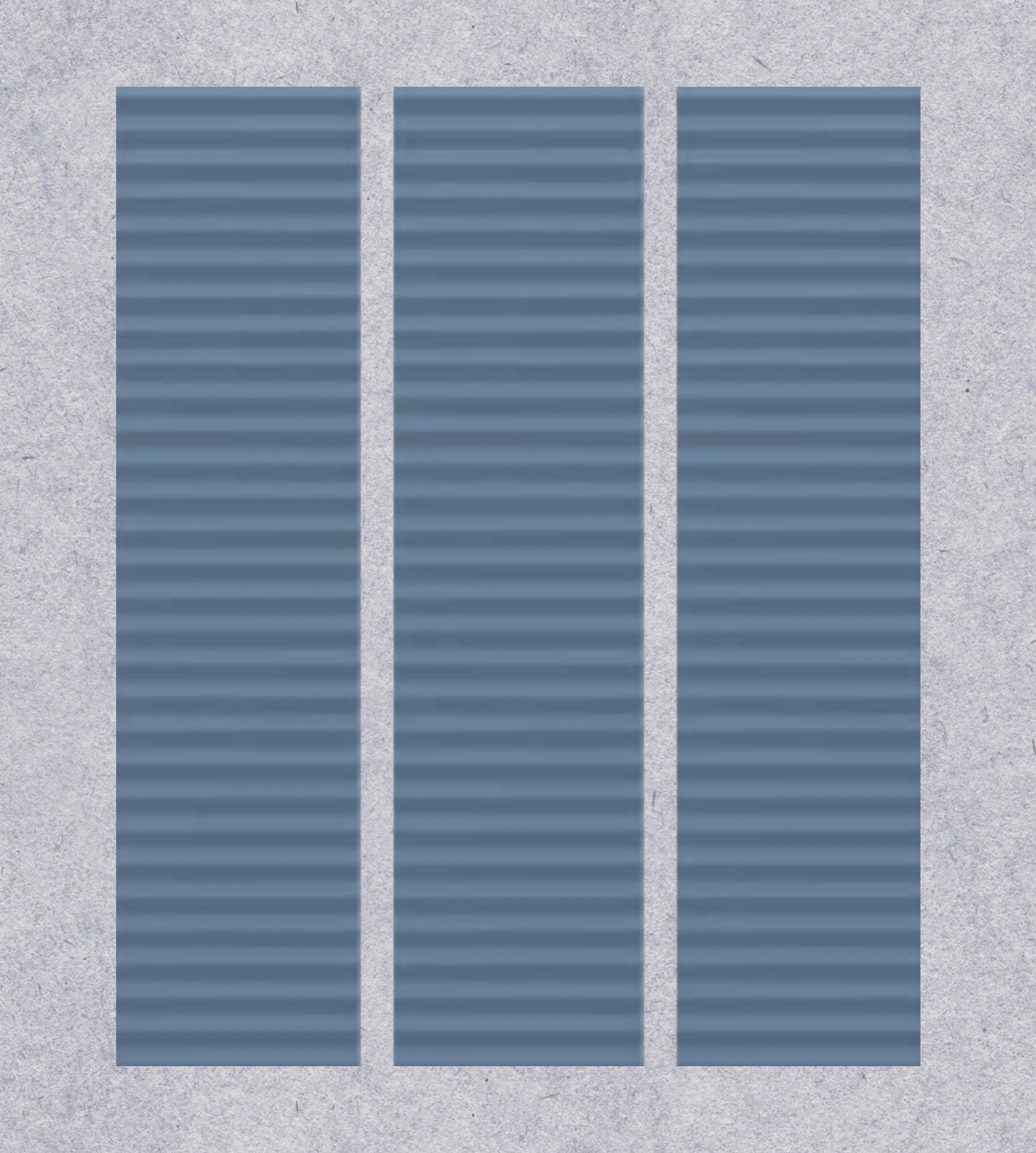 Porcelain Tile 75x300 RIBBED COBALT BLUE