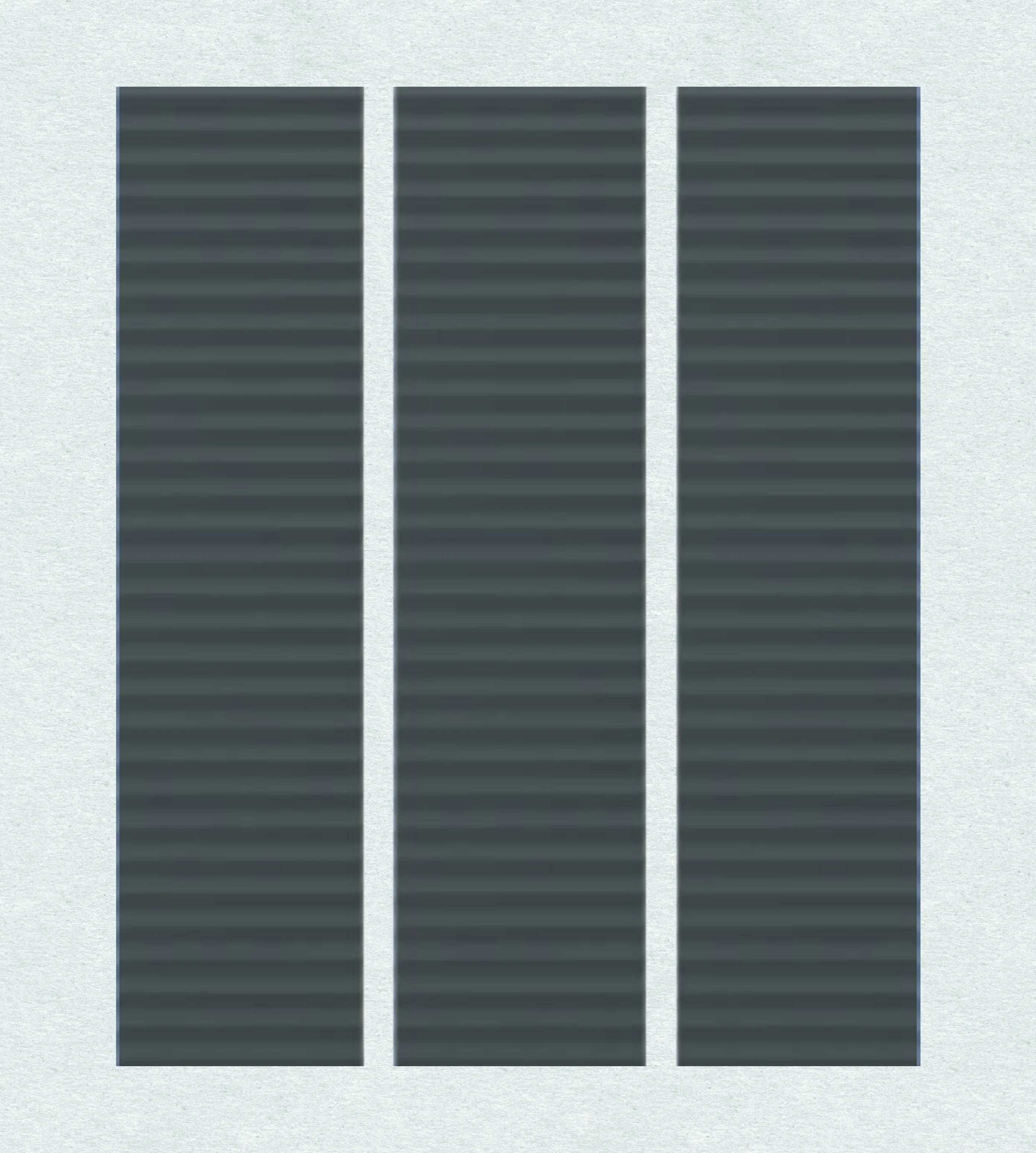75x300 RIBBED_DARK_GREY Porcelain Tile