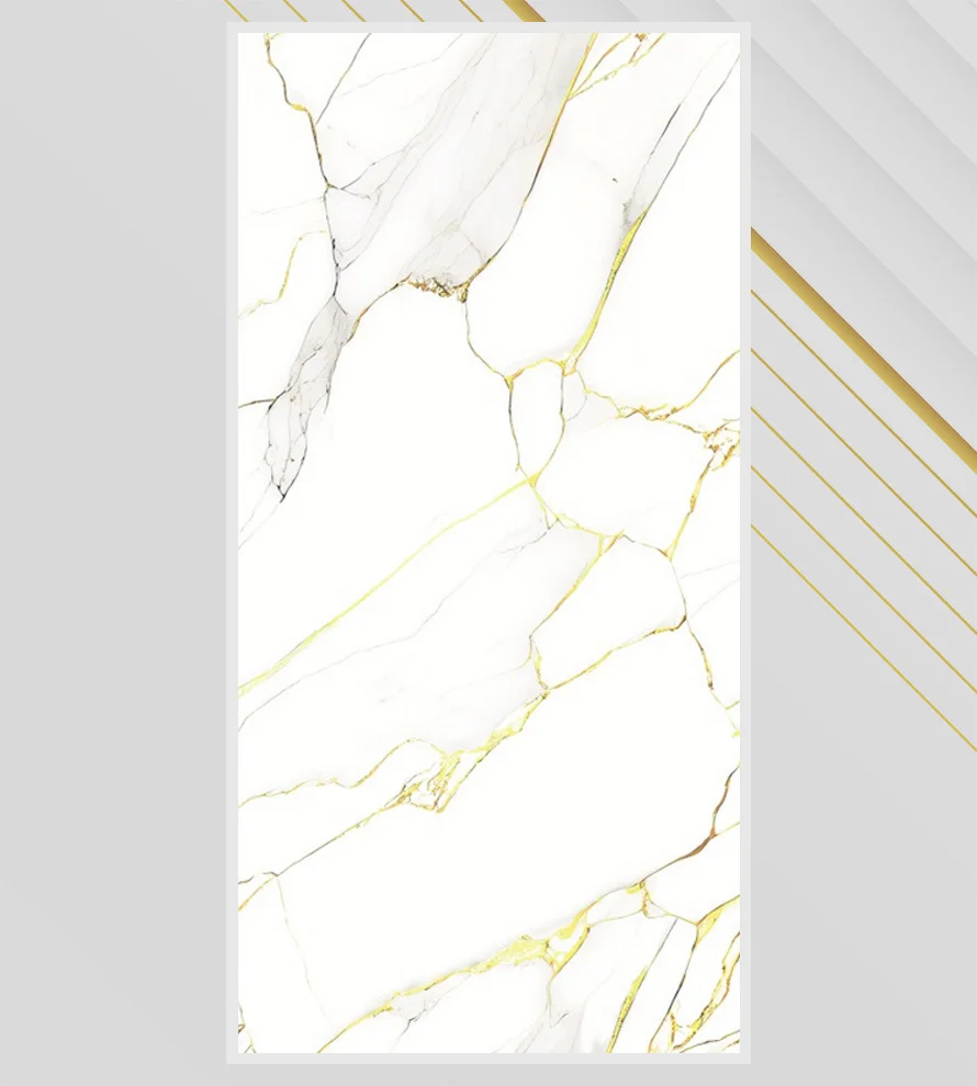 Porcelain Tile 600x1200 ICE-GOLD-WHITE